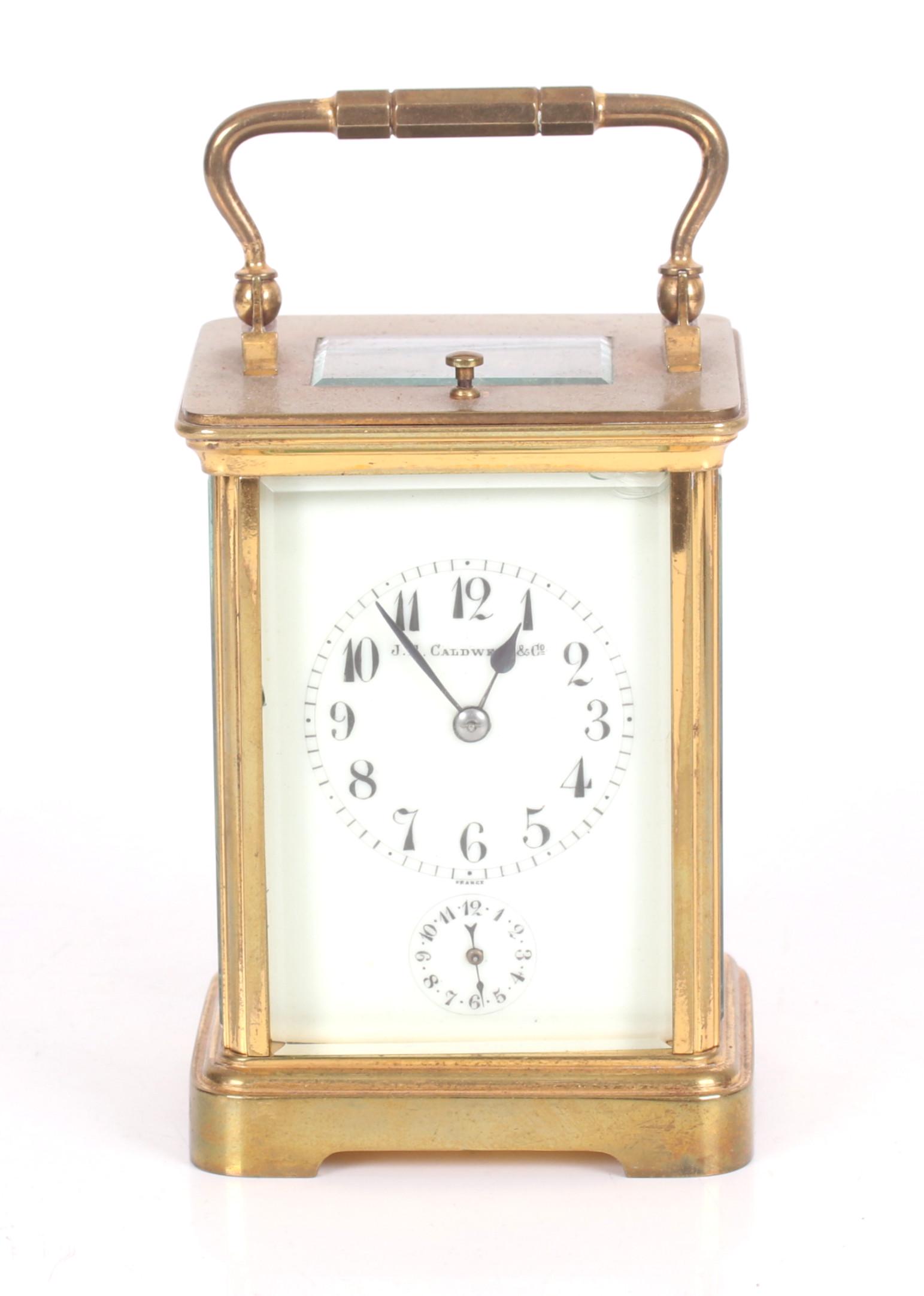 A French Brass Carriage Clock (1 of 10)