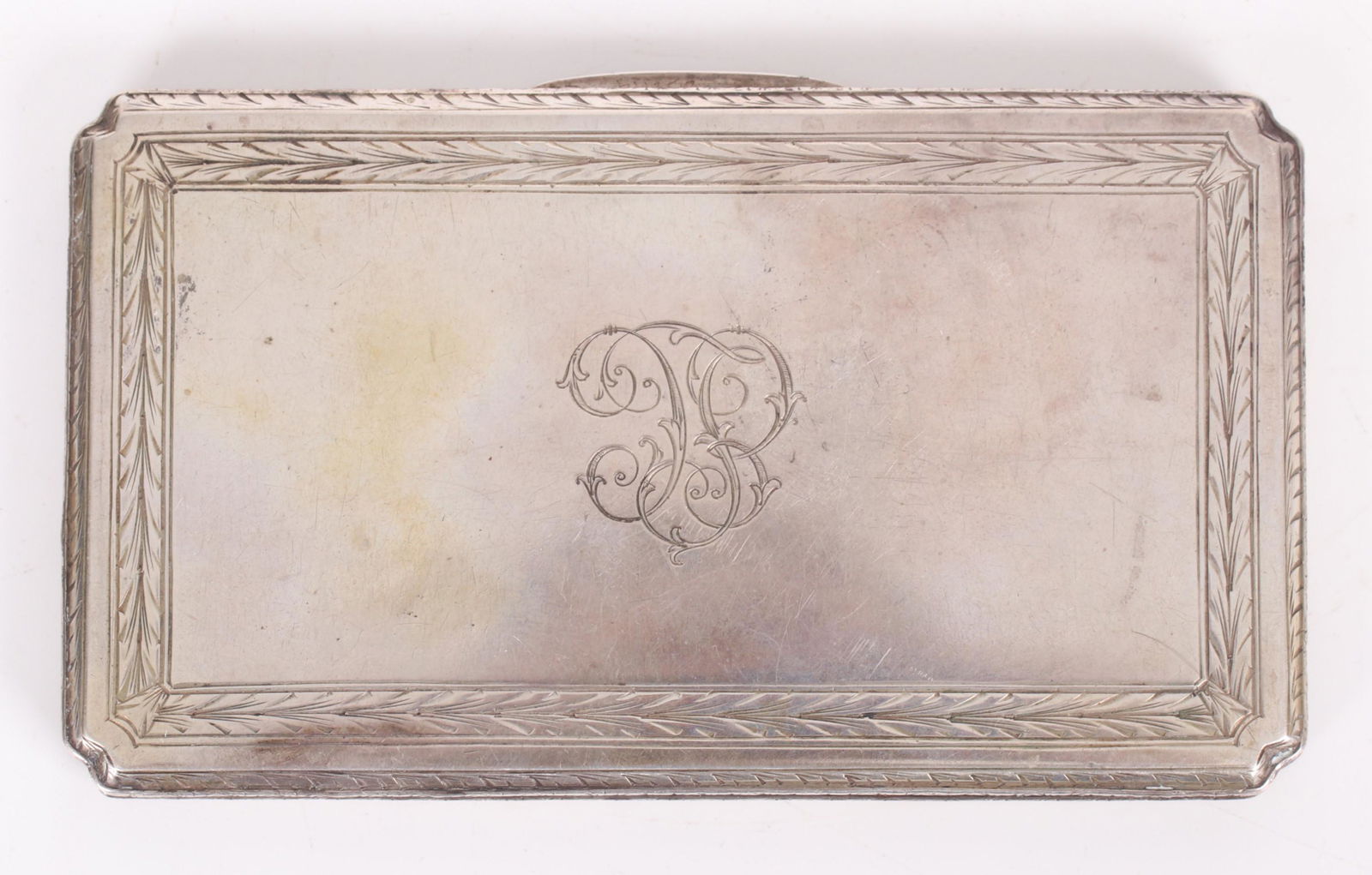 An Italian .800 Silver Cigarette Box (1 of 8)