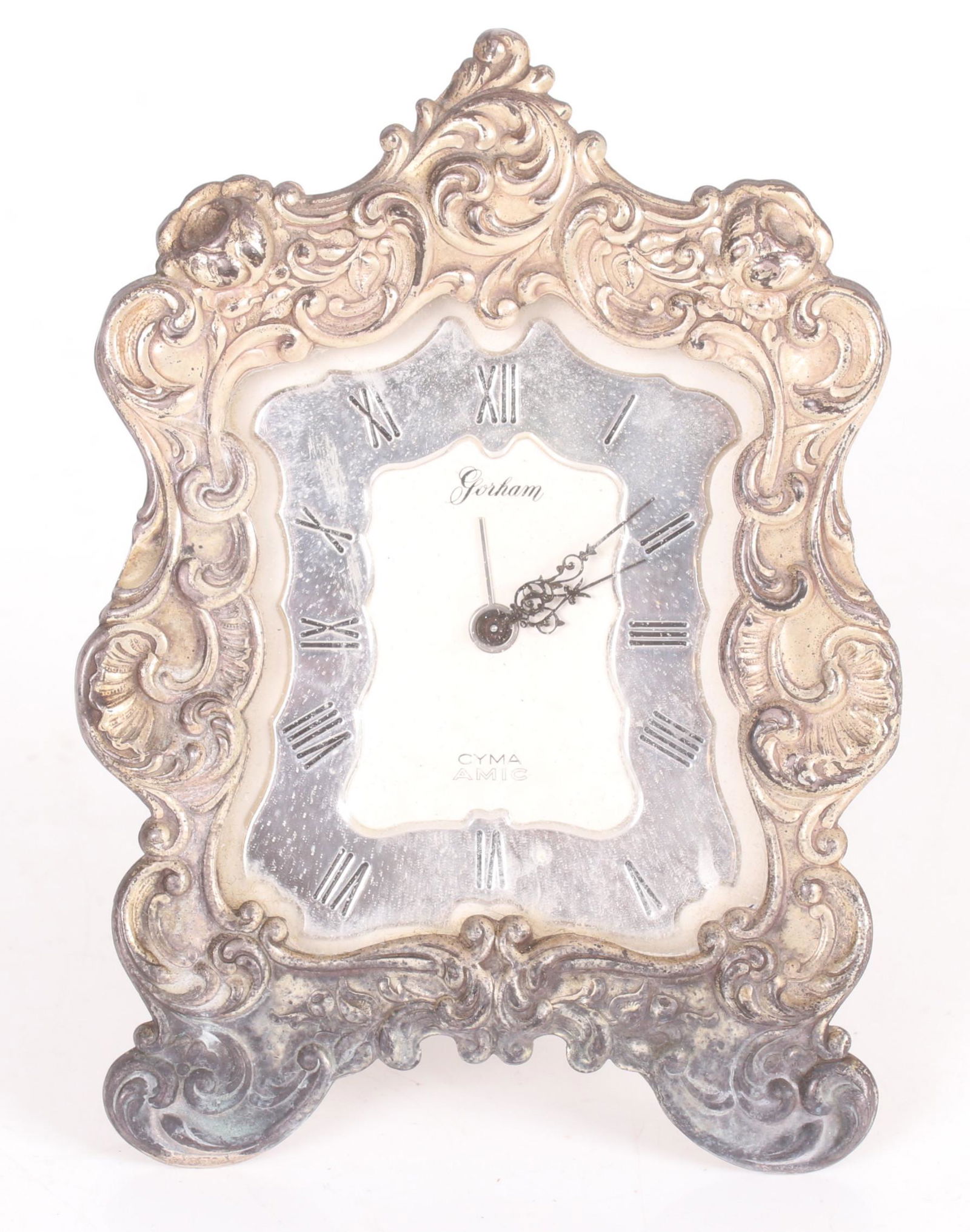 A Sterling Desk Clock by Gorham (1 of 5)