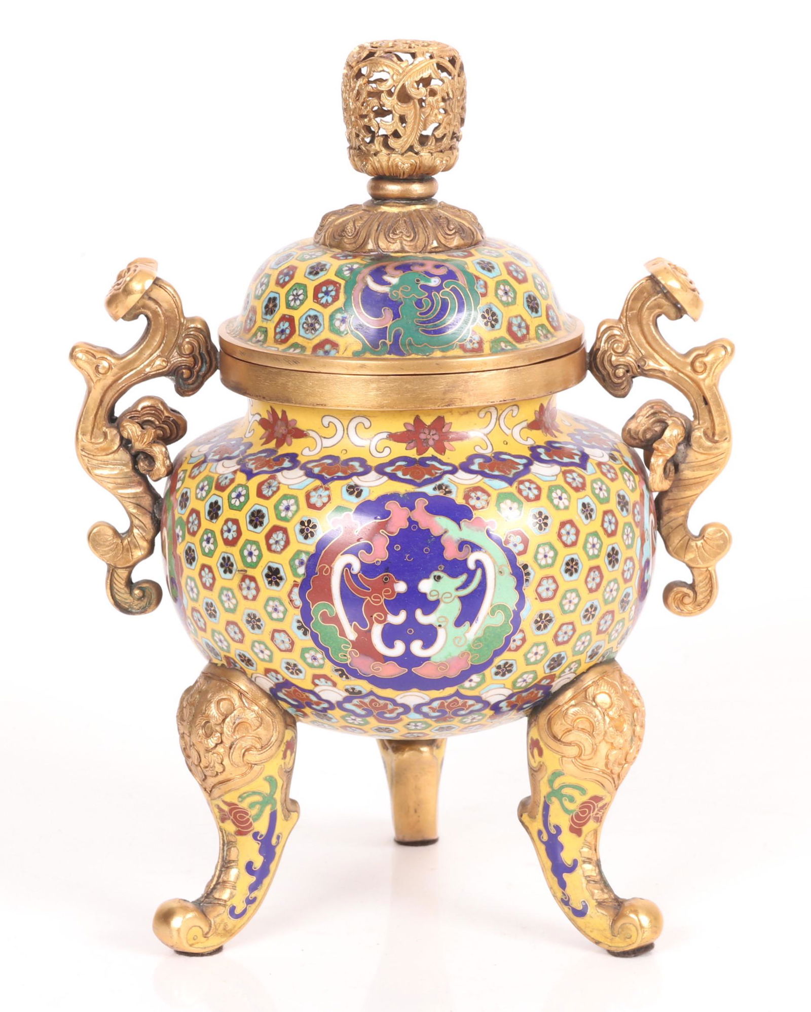 A Chinese Cloisonne Urn (1 of 7)