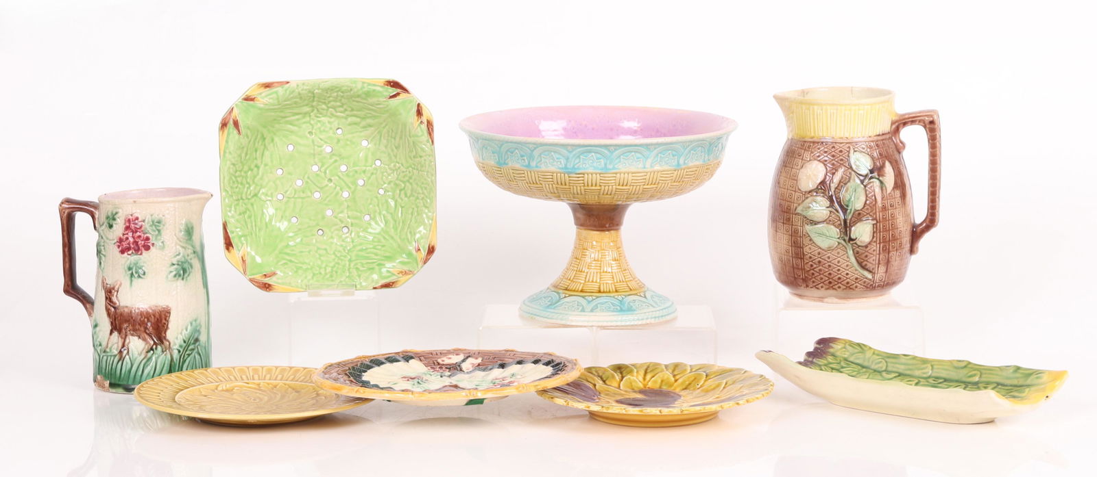 A Group of Majolica (1 of 14)