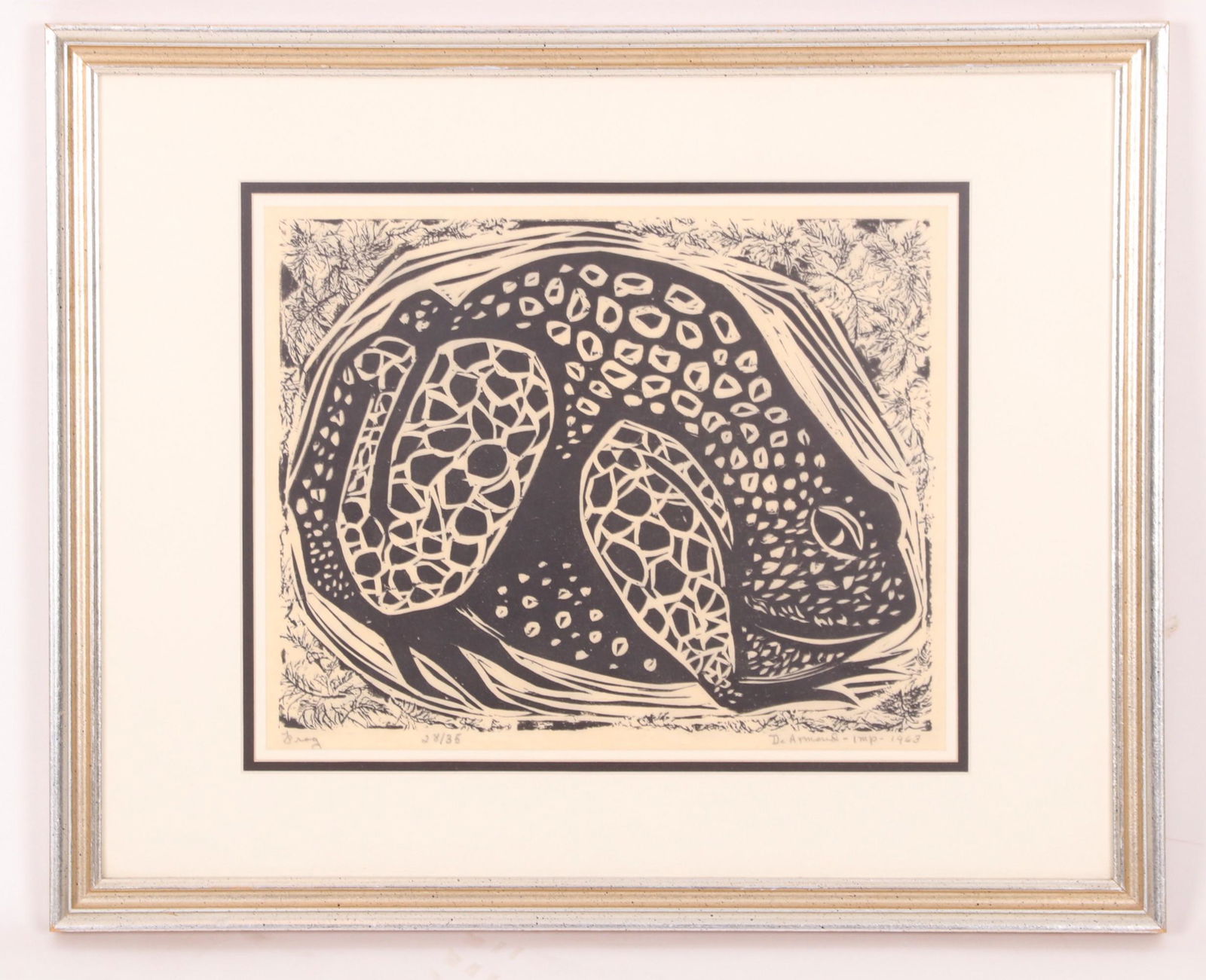 Dale DeArmond (American, 1914-2006), Frog (1 of 6)