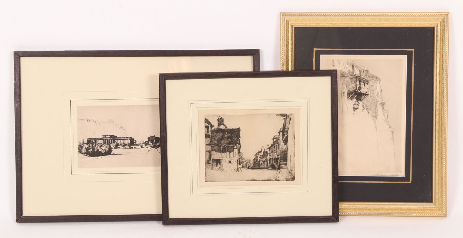 Three Etchings Including David Young Cameron (1 of 11)