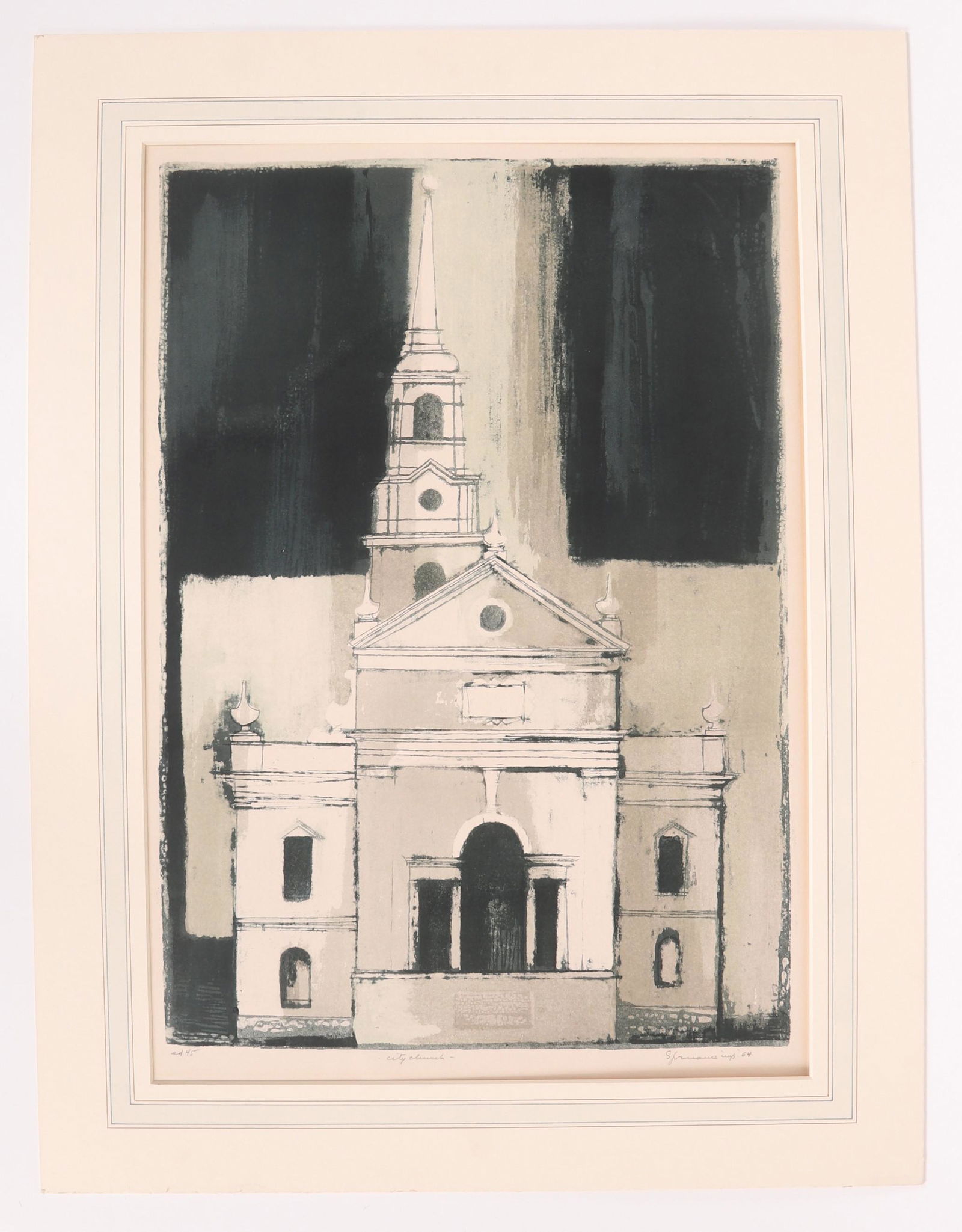 Benton Murdoch Spruance (1904 - 1967) Etching (1 of 7)