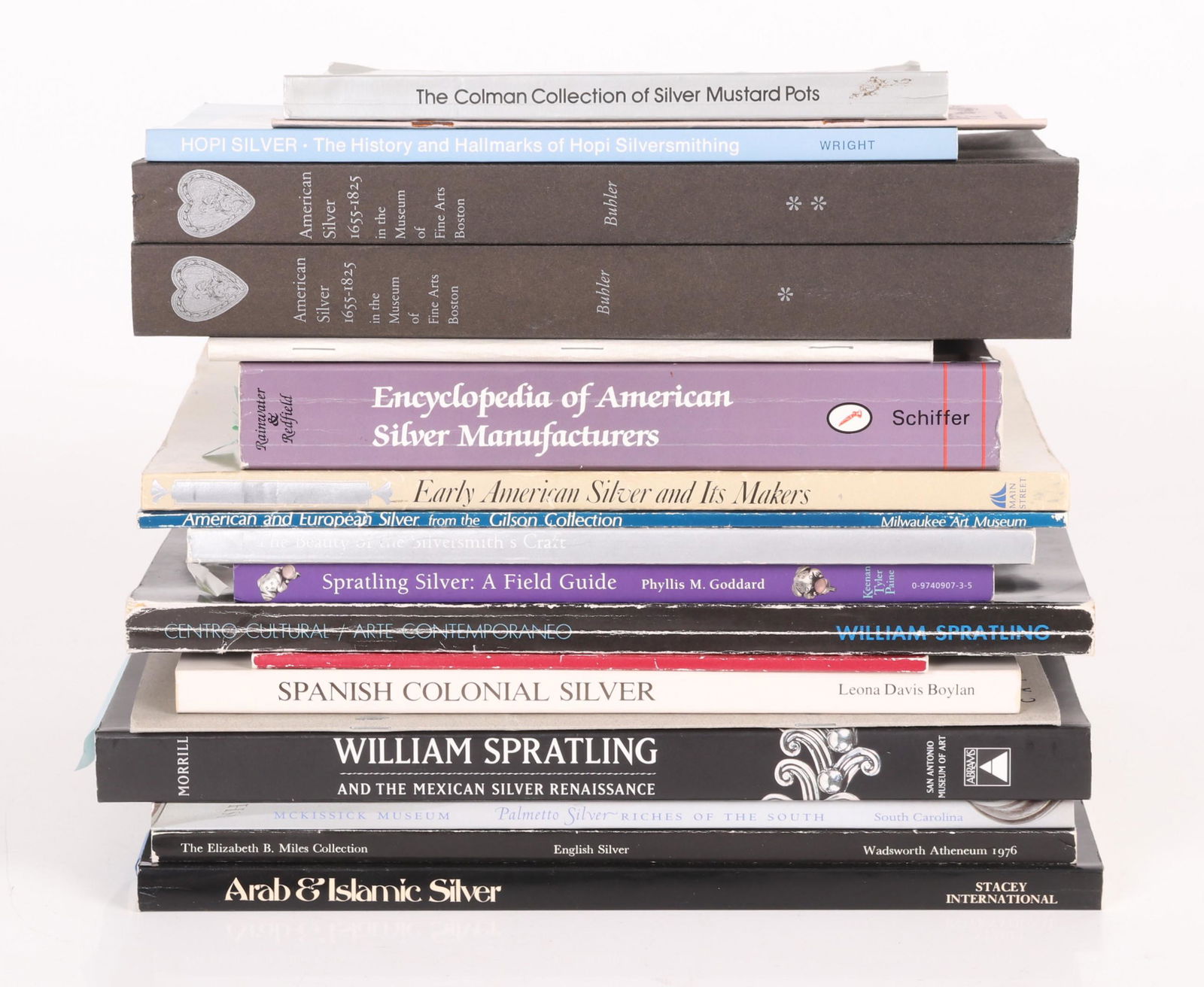 Eighteen Volumes of Silver Reference Books (1 of 9)