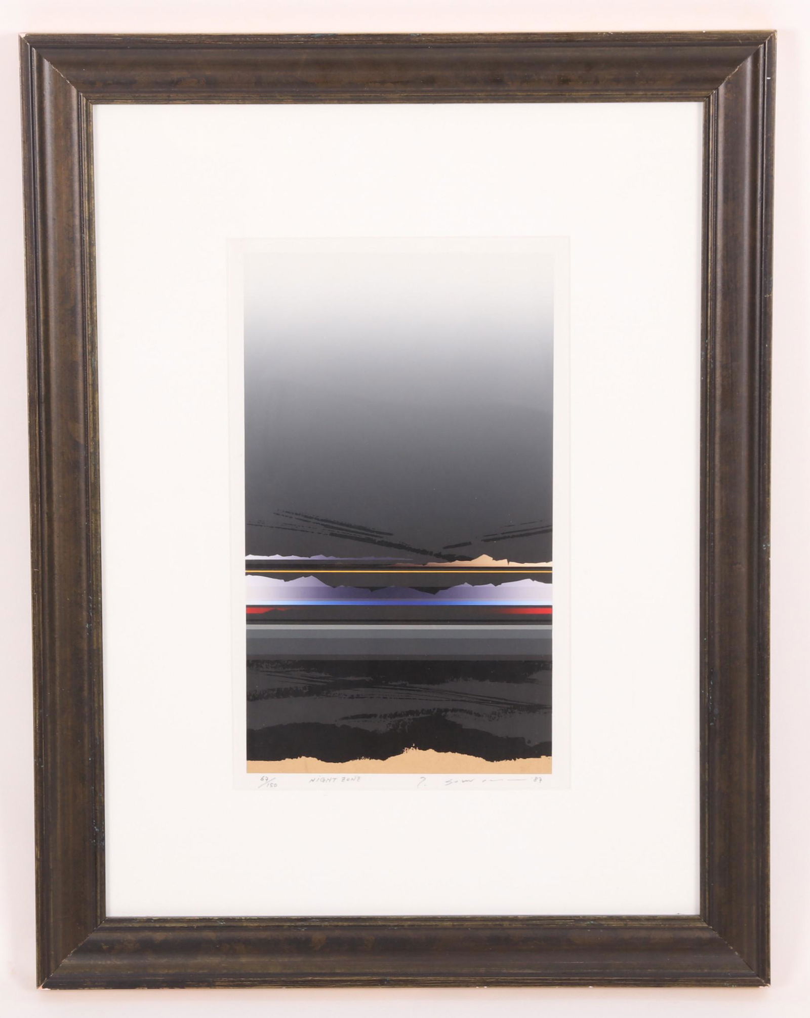 Tetsuro Sawadam (1935-1999) Serigraph (1 of 6)