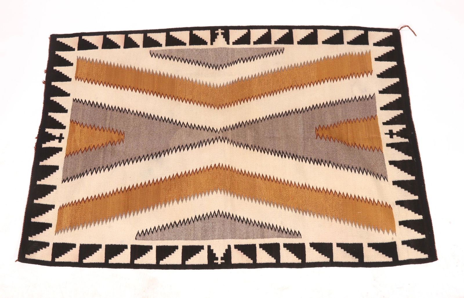 A Navajo Geometric Wool Rug (1 of 5)