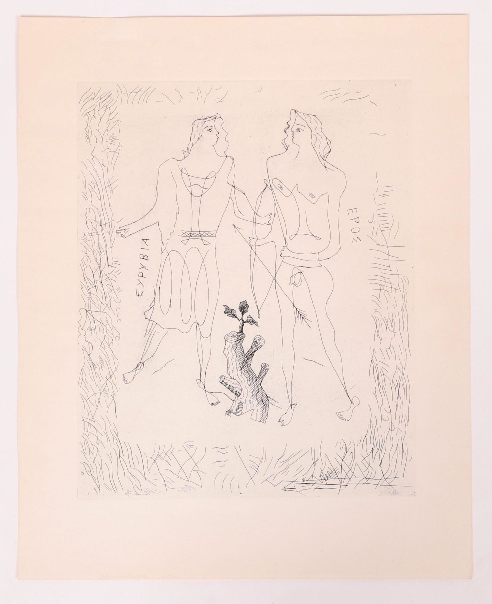 Georges Braque (1882-1963) Etching, 1932 (1 of 5)