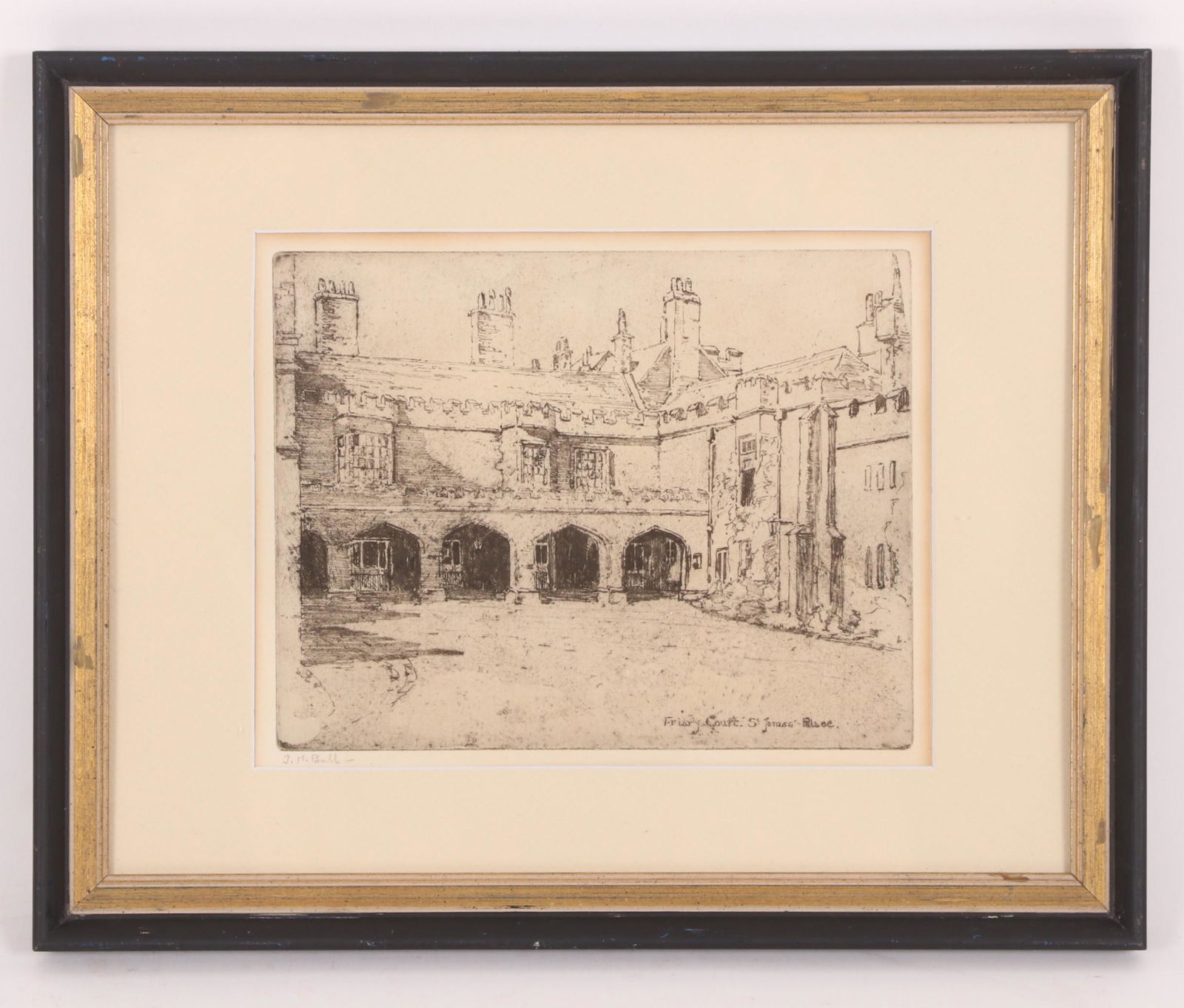 J.M. Bull, Etching (1 of 6)