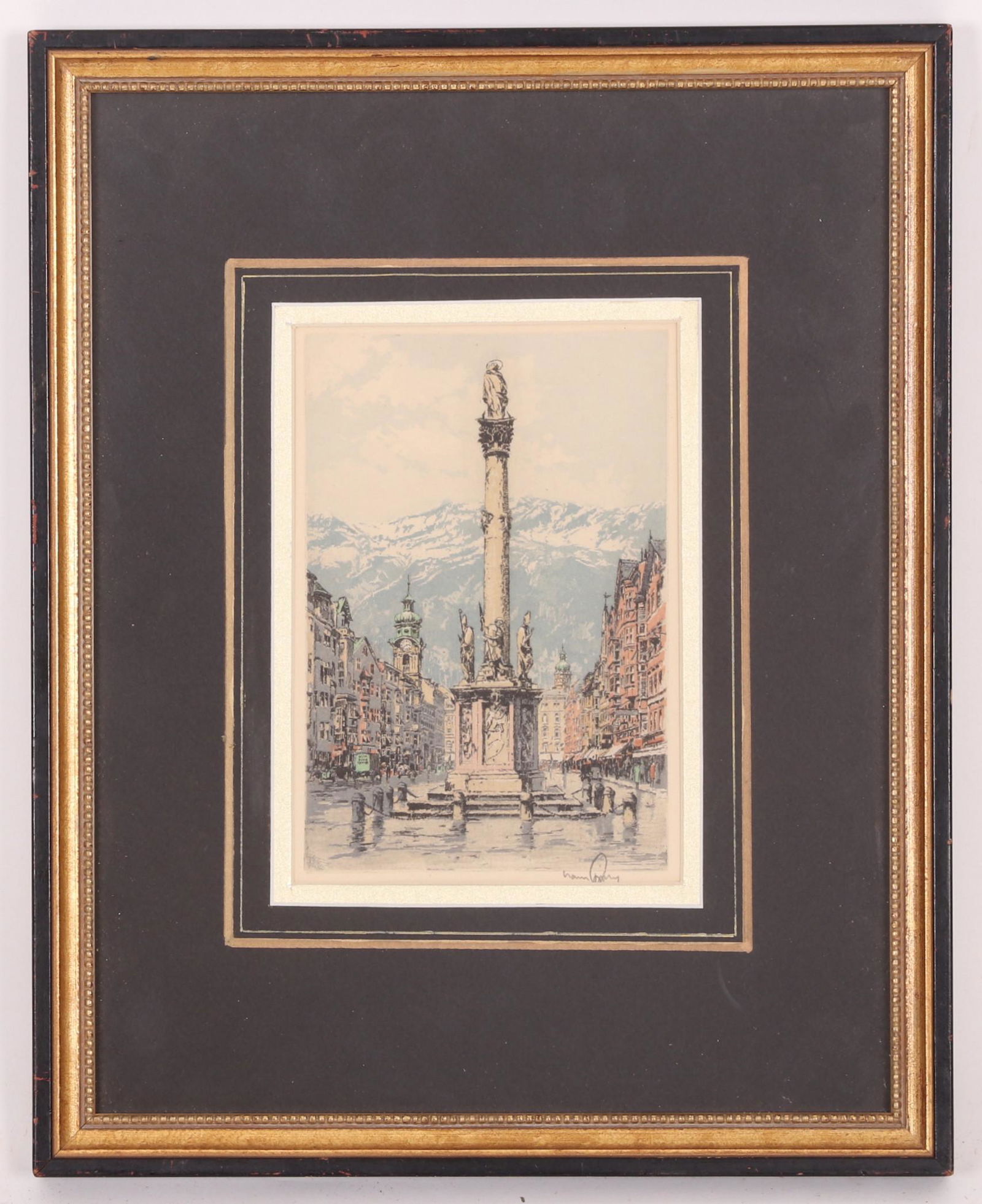 Hans Figura (1898 - 1978) Etching (1 of 5)