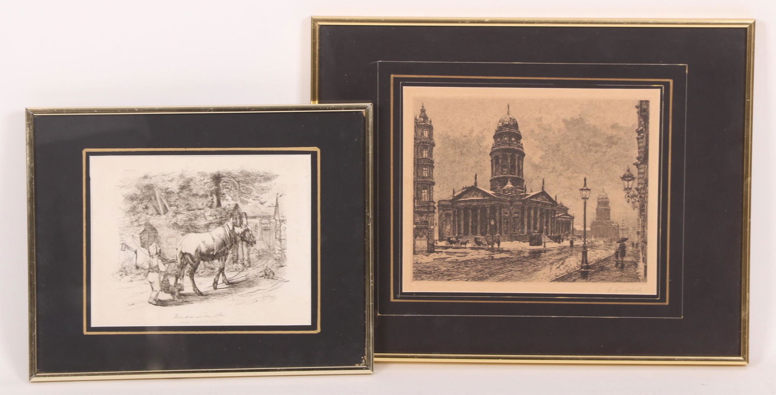 Two Etchings, Continental (1 of 7)