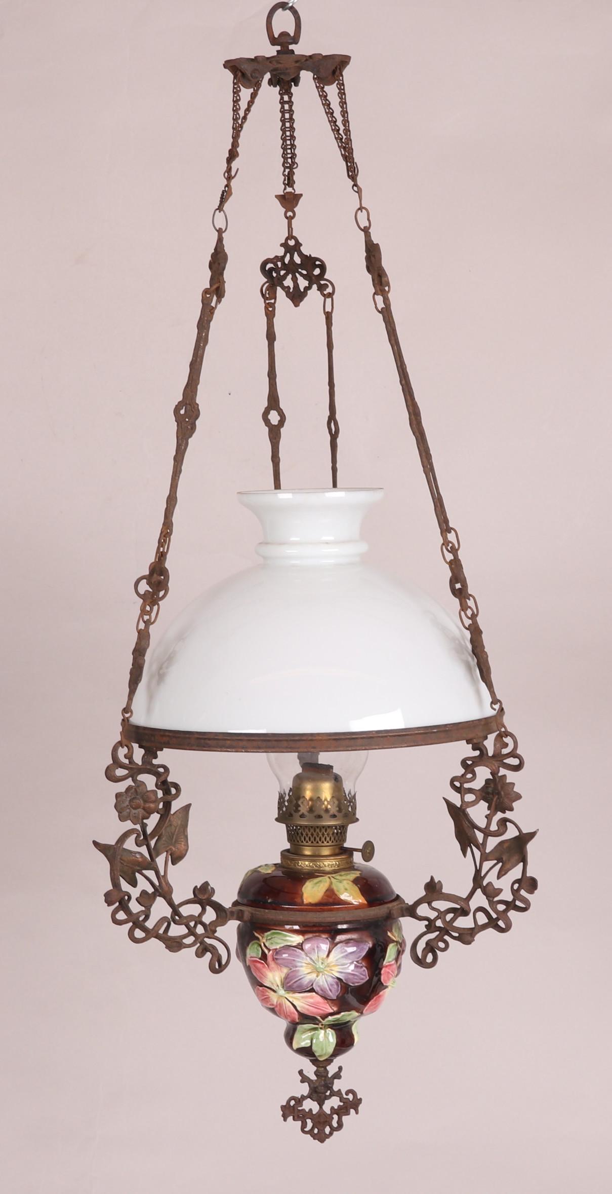 An Art Nouveau Hanging Lamp (1 of 9)