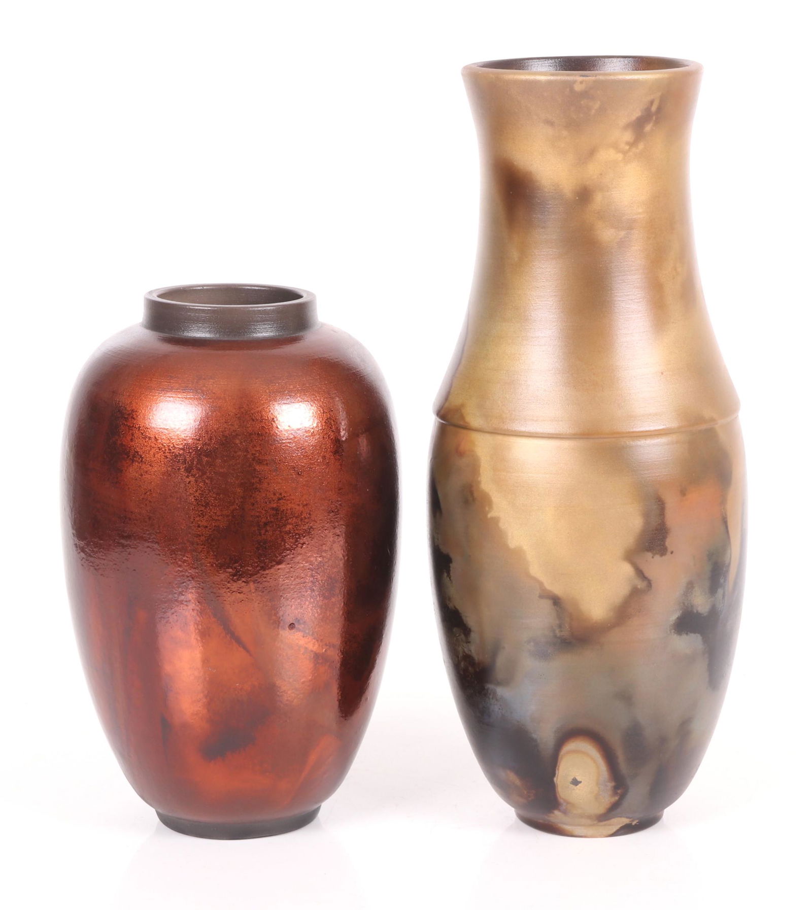 Two American Raku Vessels (1 of 10)