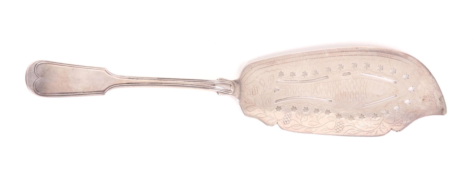 An American Coin Silver Fish Slice (1 of 5)