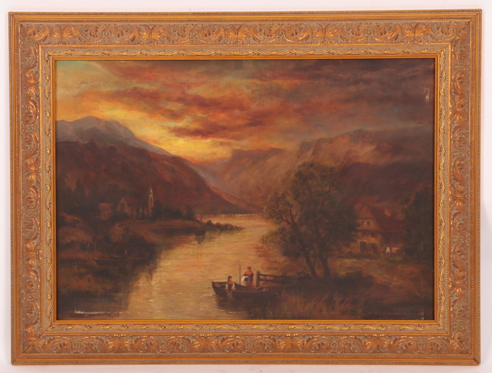 Continental School, Oil on Canvas (1 of 6)
