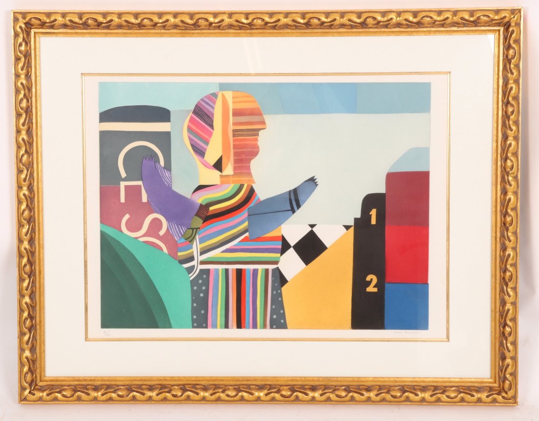 Max Papart (French, 1911–1994), Carborundum Etching (1 of 6)