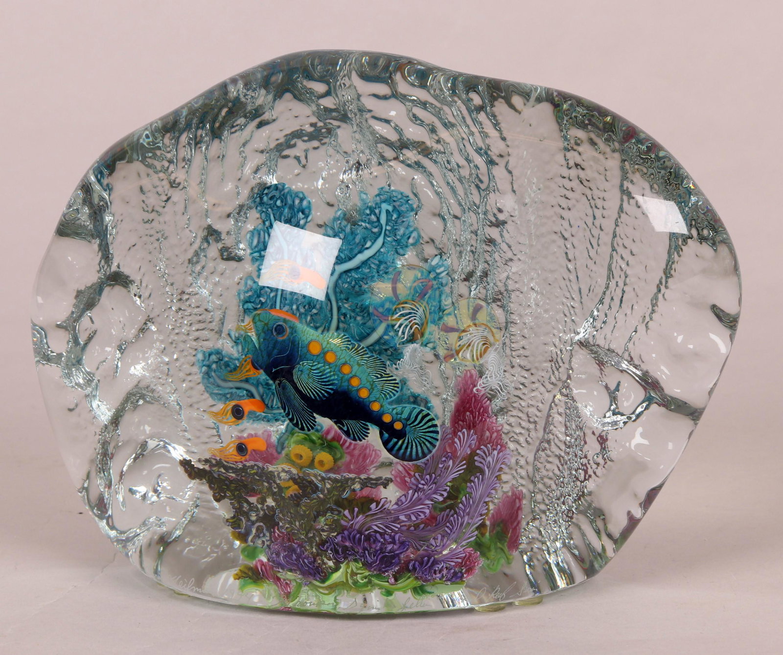 Chris Heilman, Large Aquatic Series Art Glass (1 of 8)