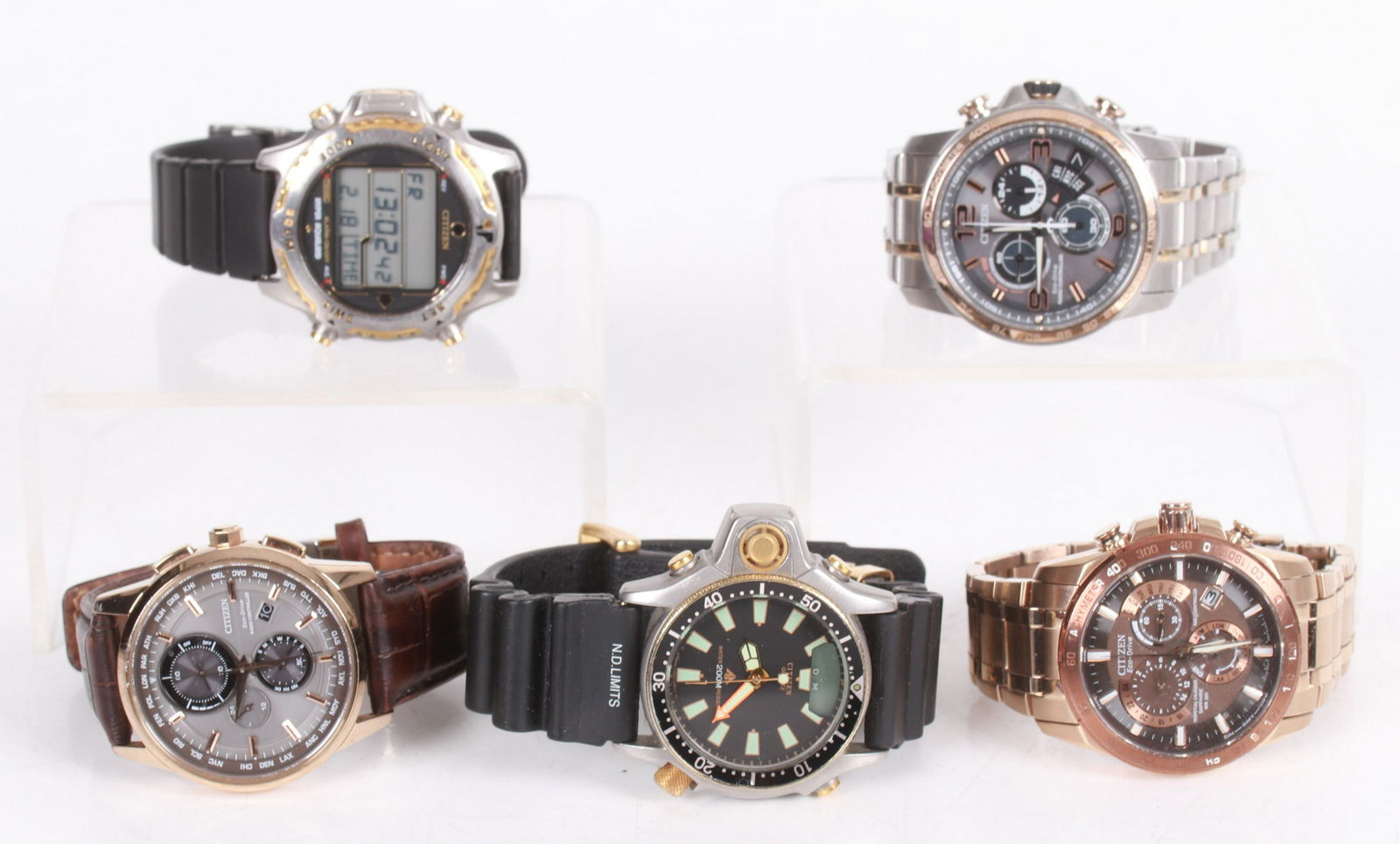 Five Citizen Watches (1 of 9)
