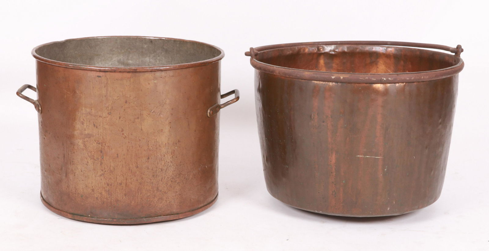 Two Large Antique Copper Vessels (1 of 9)