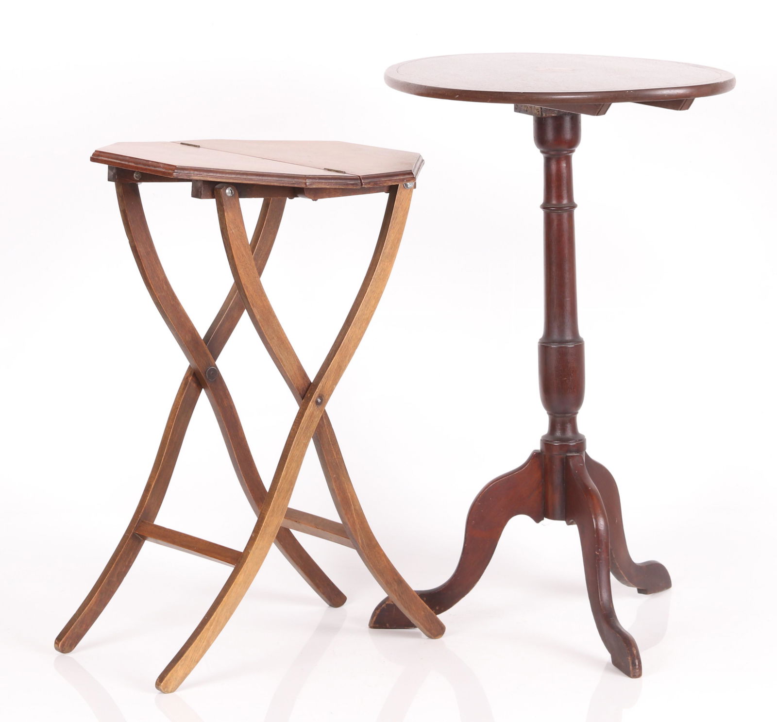 Two Small Mahogany Tables (1 of 11)