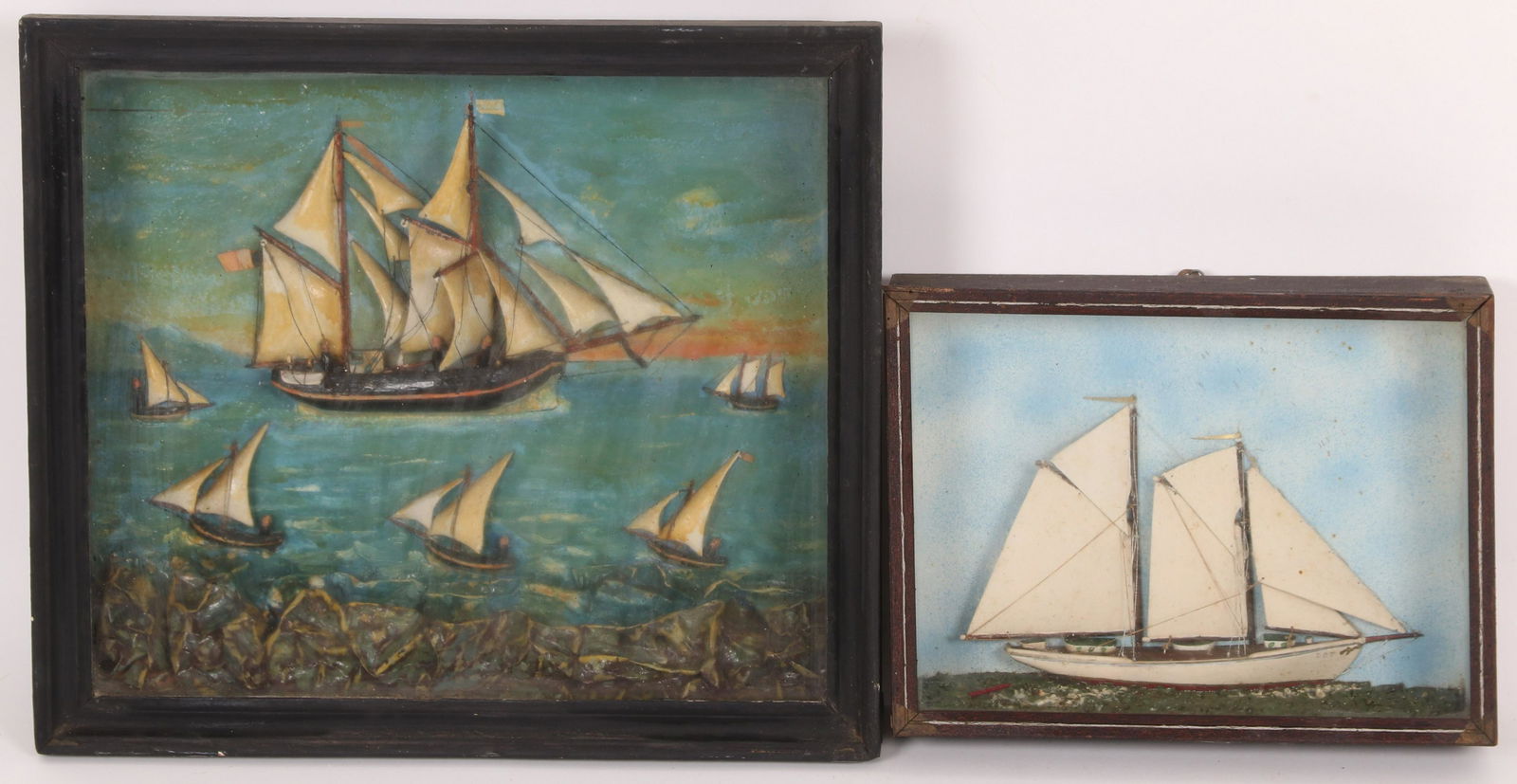 Two 19th Century Ship Dioramas (1 of 13)