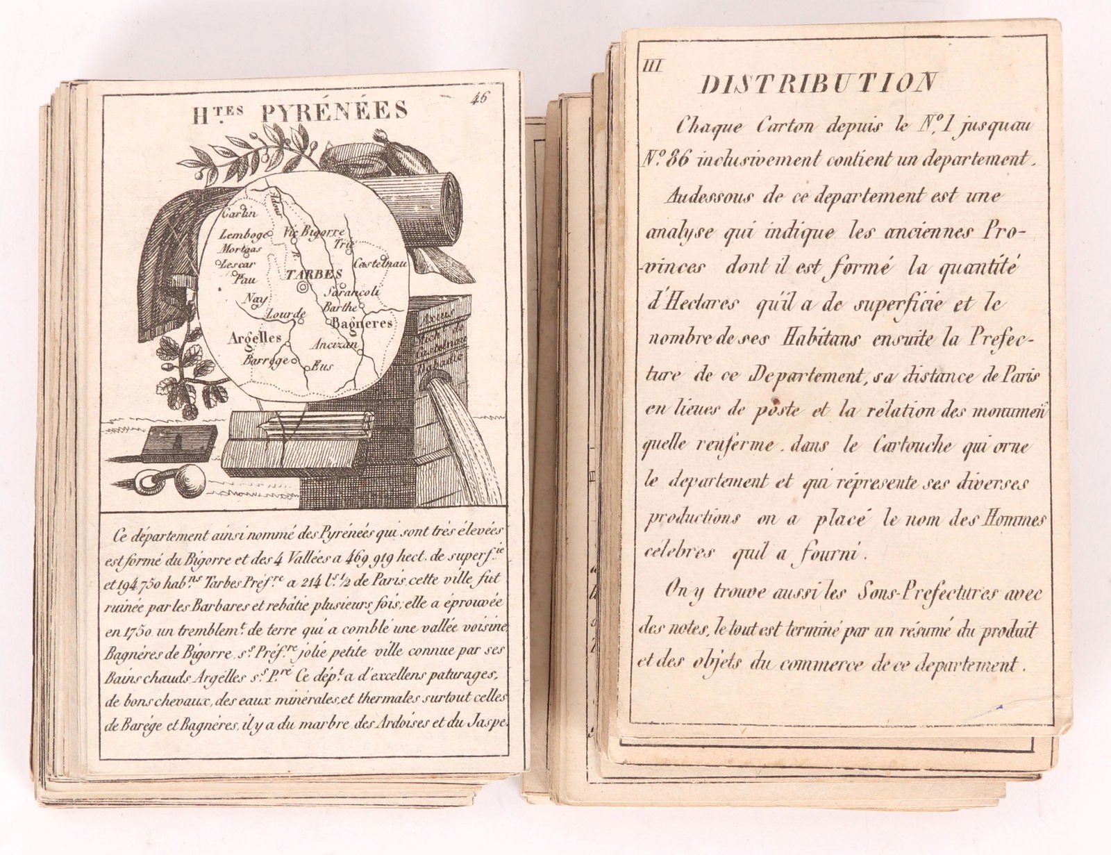 Early 19th Century French Tarot Card Game (1 of 9)