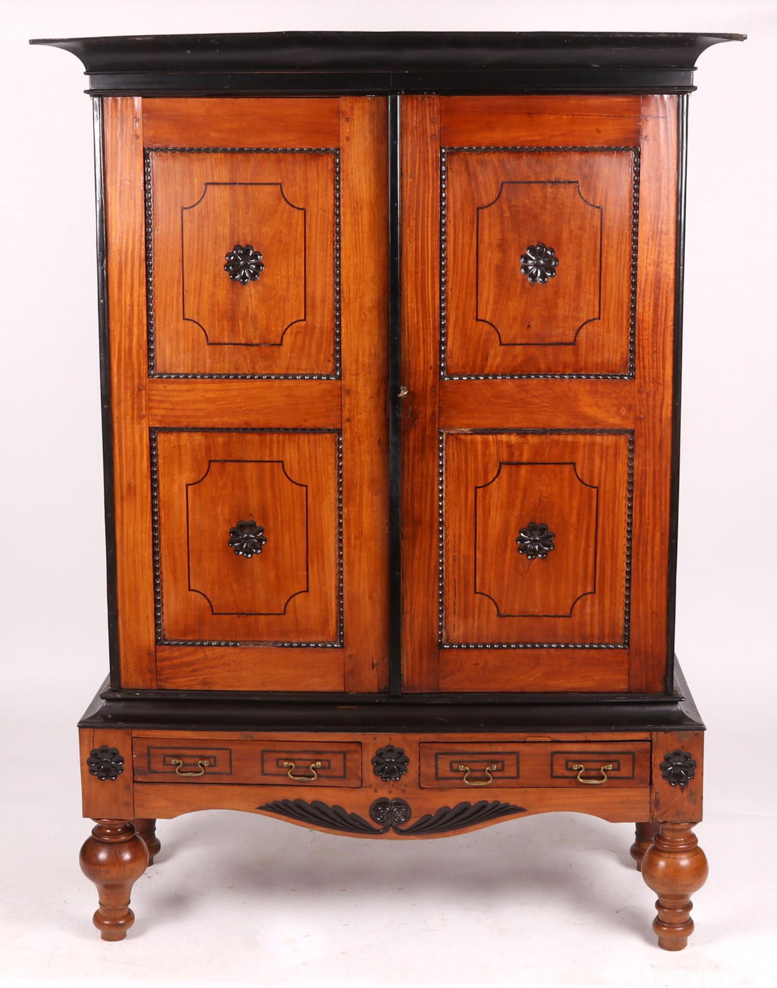An Anglo Indian Satinwood Cabinet (1 of 14)