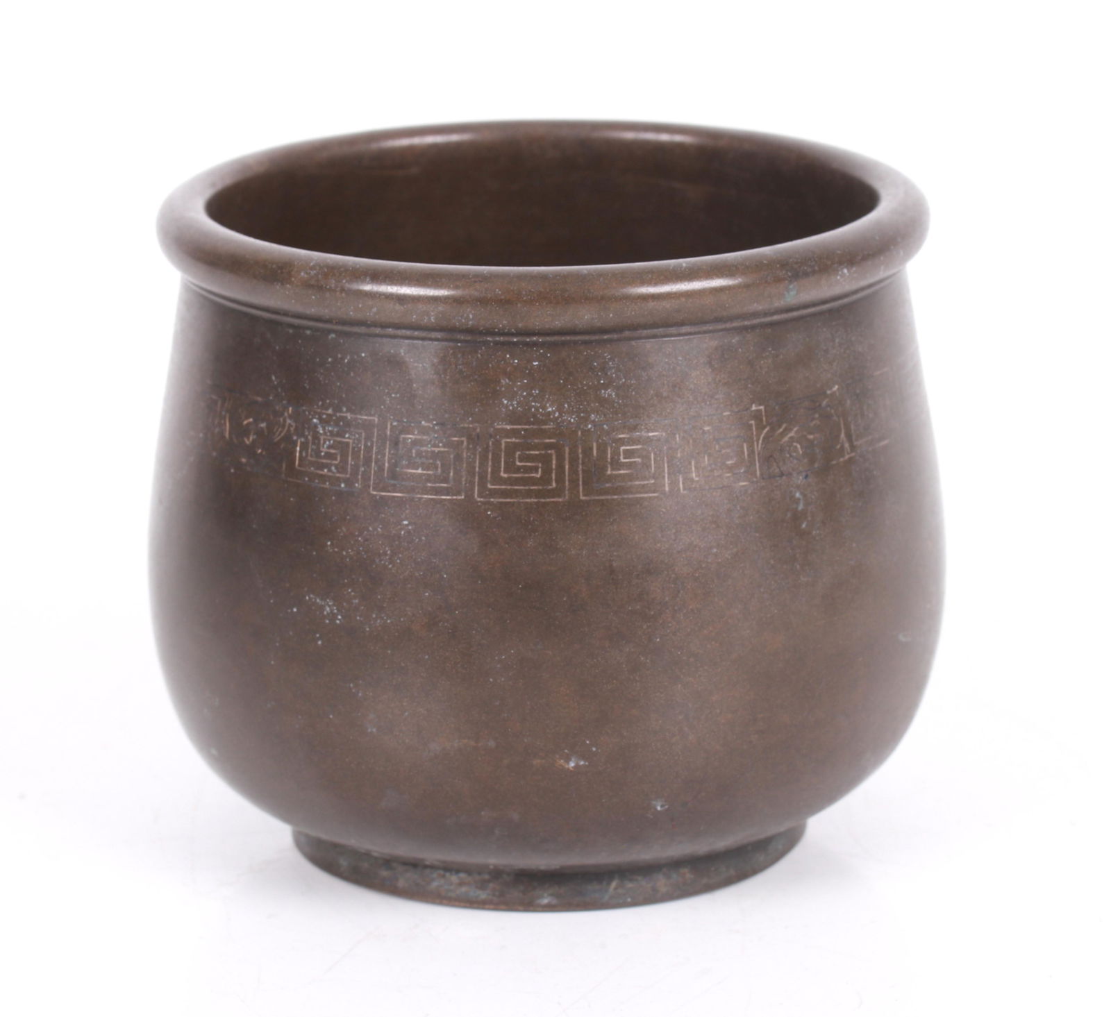 Chinese Silver Inlaid Bronze Censer (1 of 6)