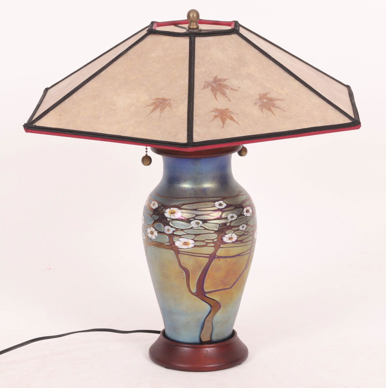 A William Morris Studio Art Glass Lamp (1 of 7)