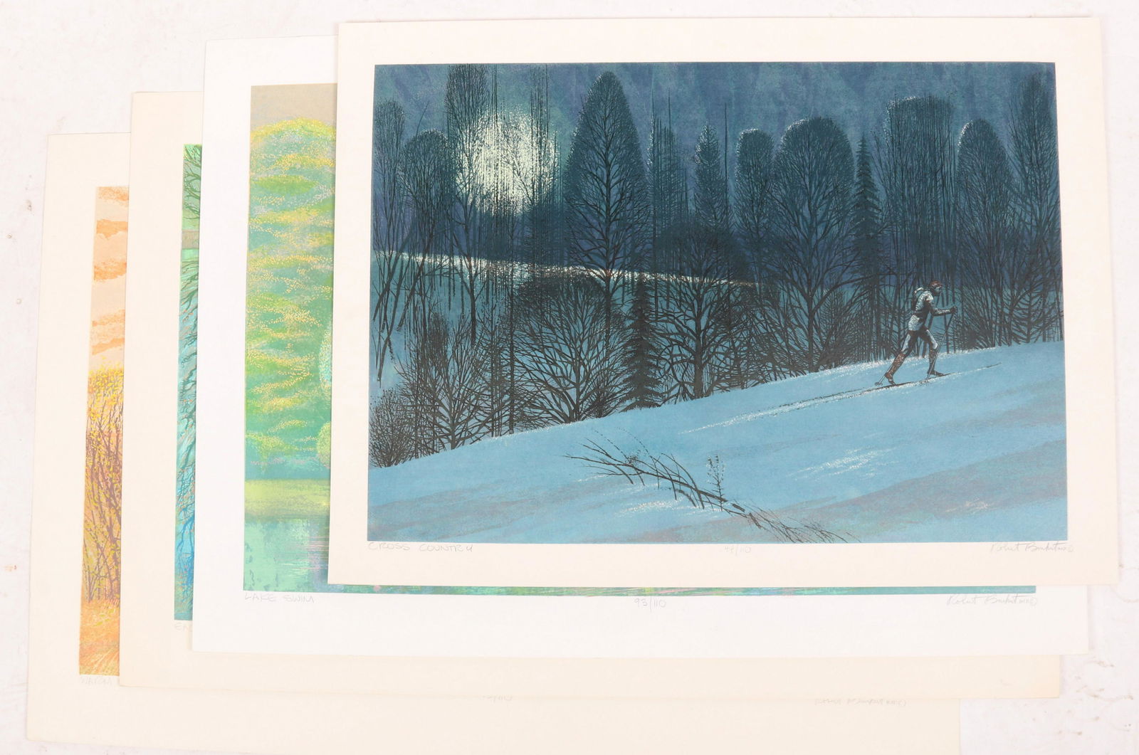 Robert Burkert, Four Serigraphs (1 of 11)