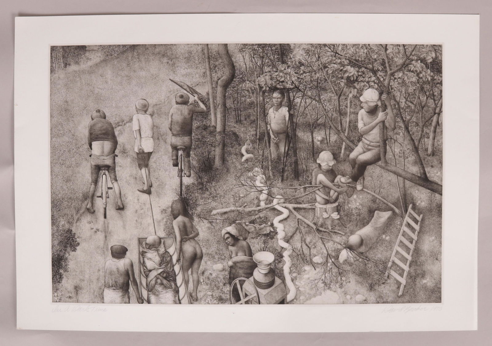 David Becker (American, born 1937) In a Dark Time (1 of 6)