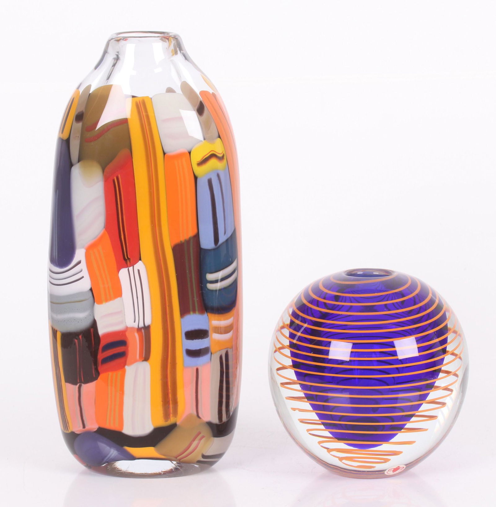 Stanislav Libensky, Bengt Hokanson Art Glass Vases (1 of 9)