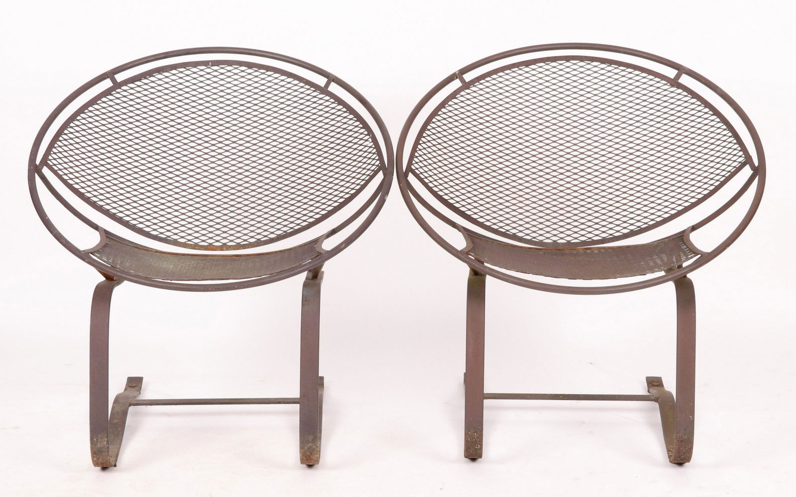 Pair Tempestini For Salterini Spring Chairs. (1 of 6)