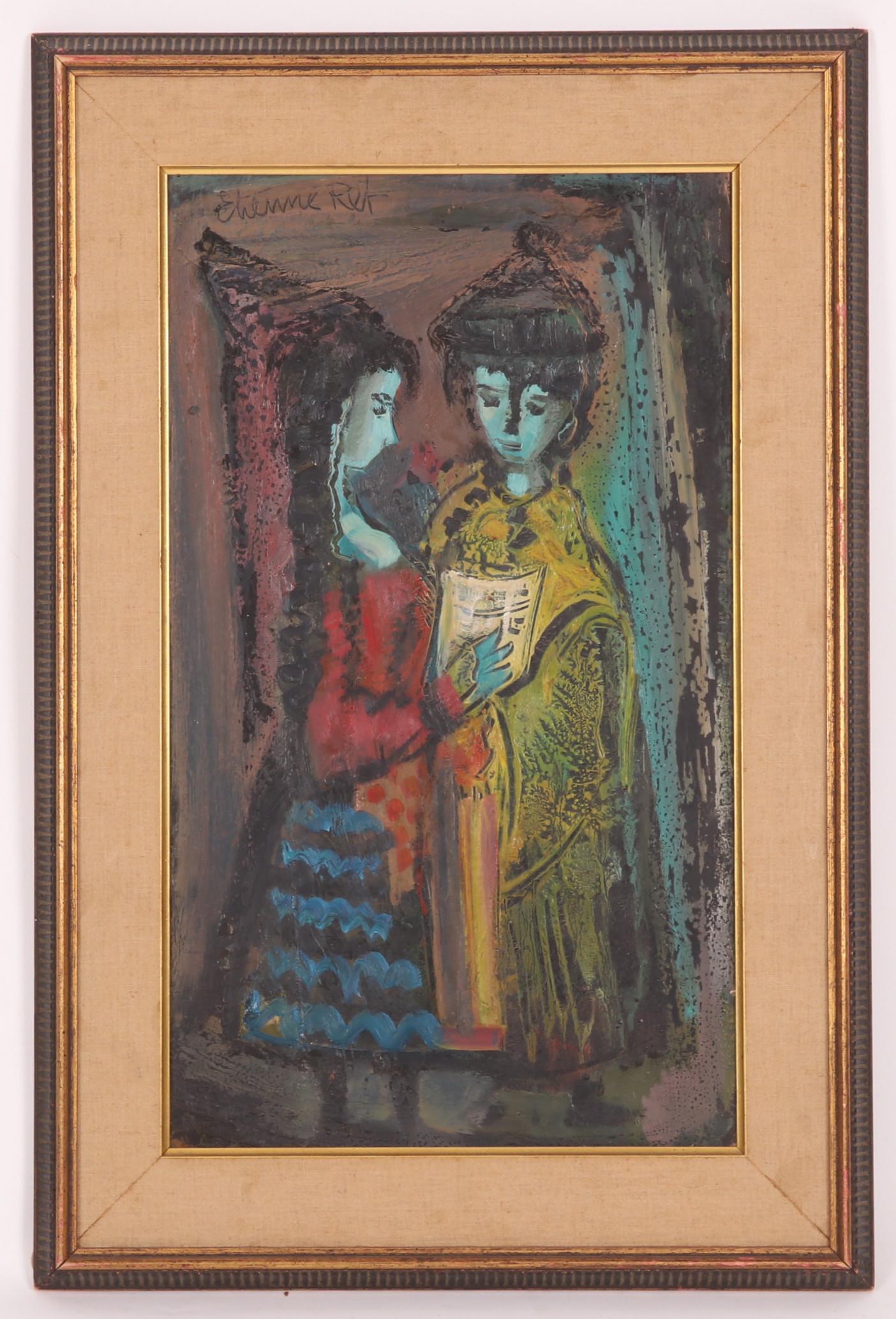 Etienne Ret (1900-1996), Oil on Board and Etching (1 of 11)