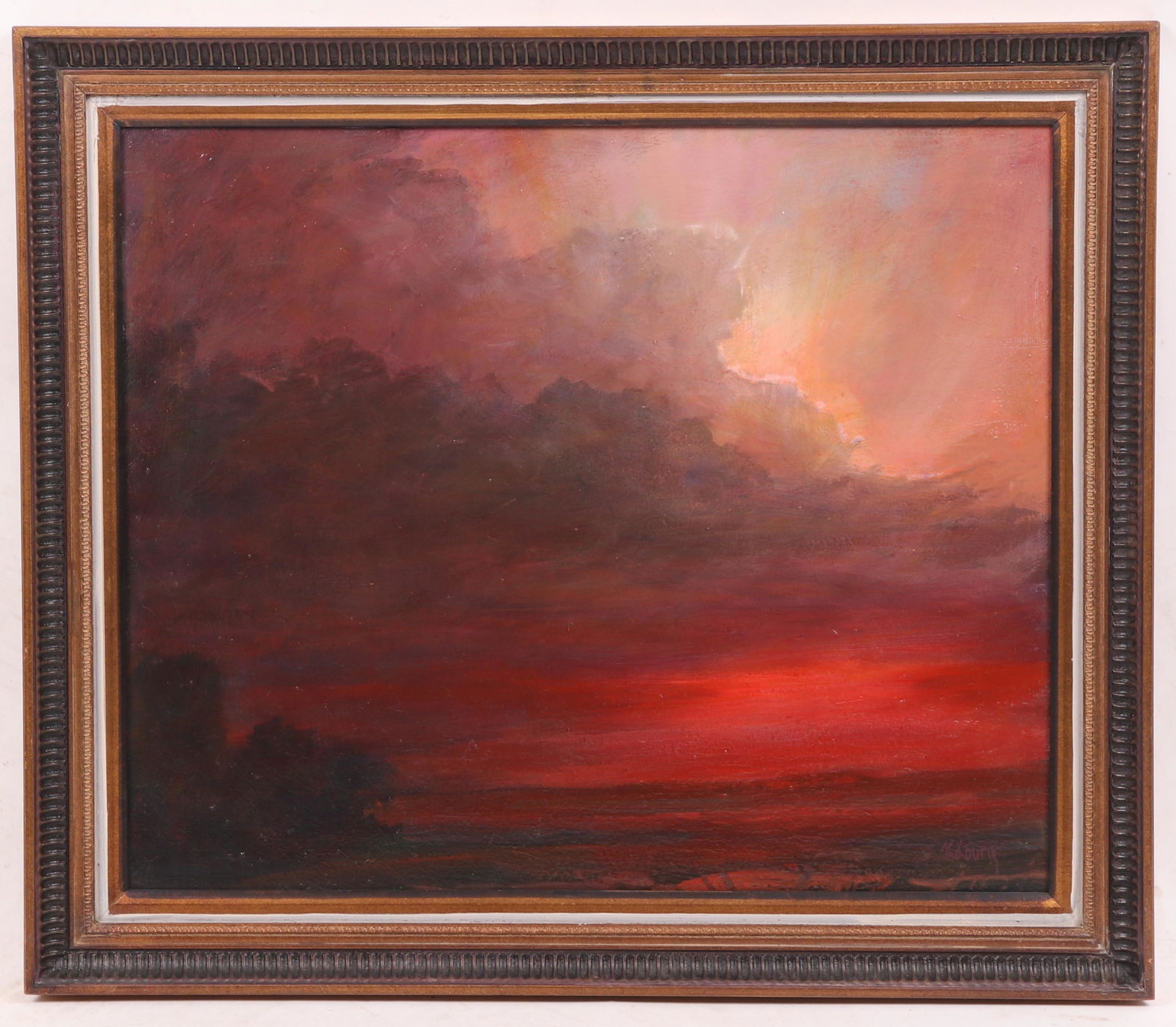 Keith Lowry (Nebraska, 1935 - 2020) August Sunset (1 of 8)