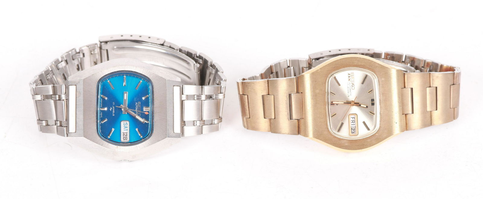 Two Vintage New Old Stock Seiko Mens Watches (1 of 10)