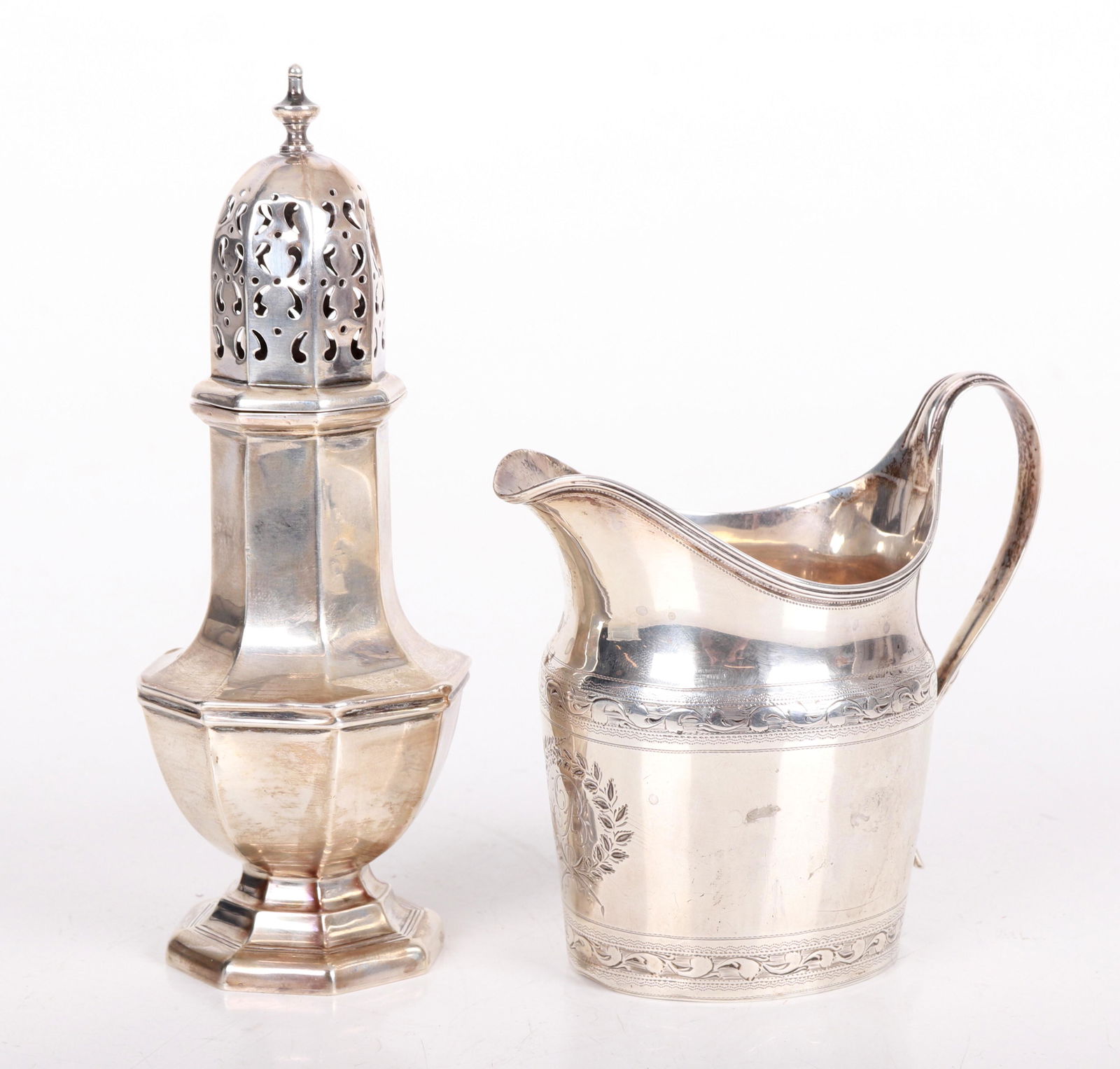 Two Pieces of English Sterling Hollowware (1 of 9)