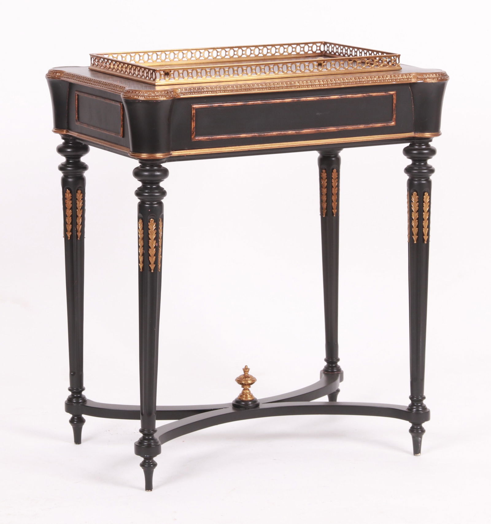 A Louis XVI Style Ebonized Stand (1 of 8)
