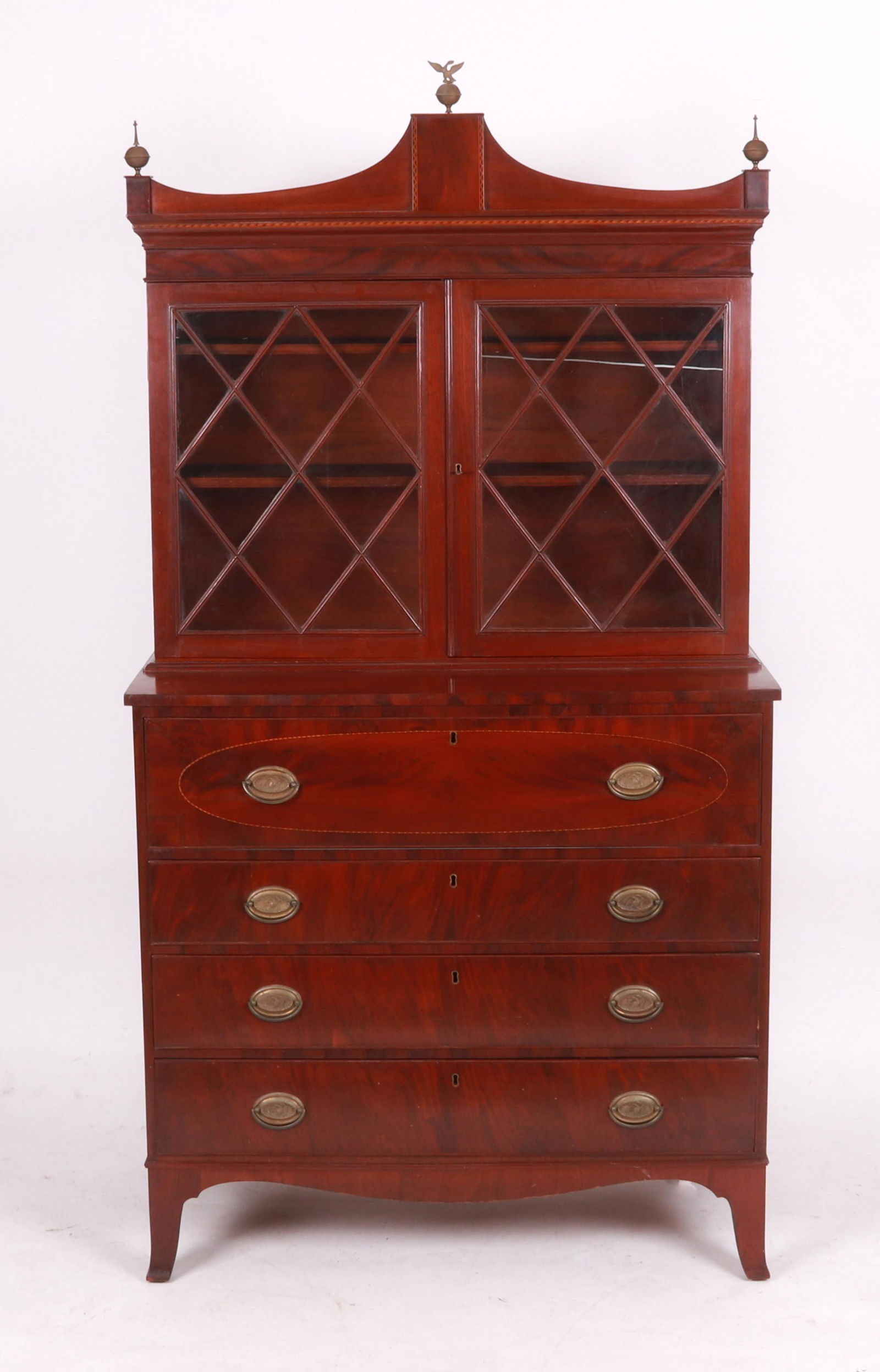 An American Federal Period Secretary Desk (1 of 14)