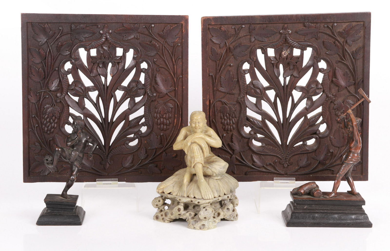 A Group of Asian Items Including Bronze (1 of 17)