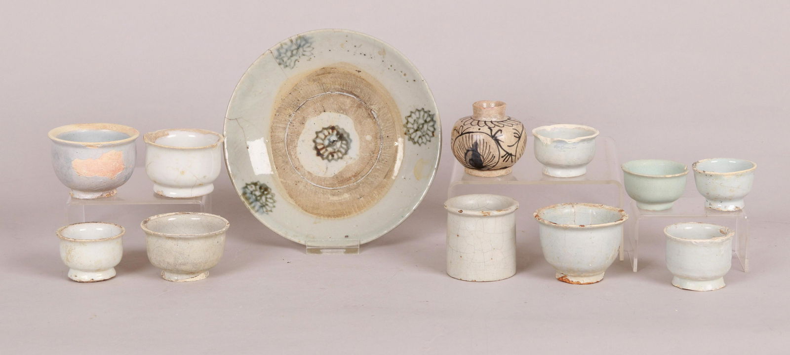 A Group of Ming Period Southeast Asian Porcelain (1 of 14)