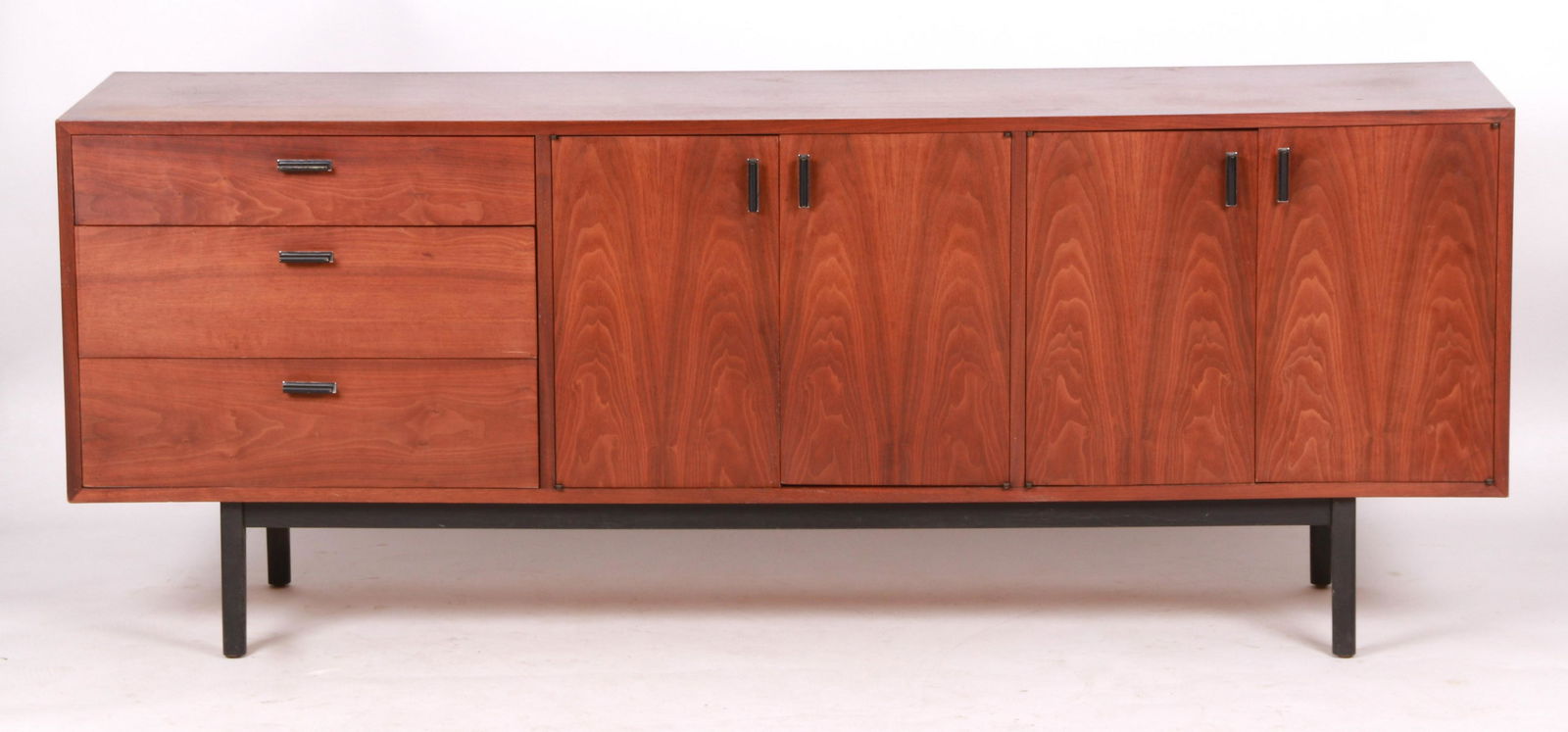 A Milo Baughman Walnut Veneer Credenza (1 of 10)