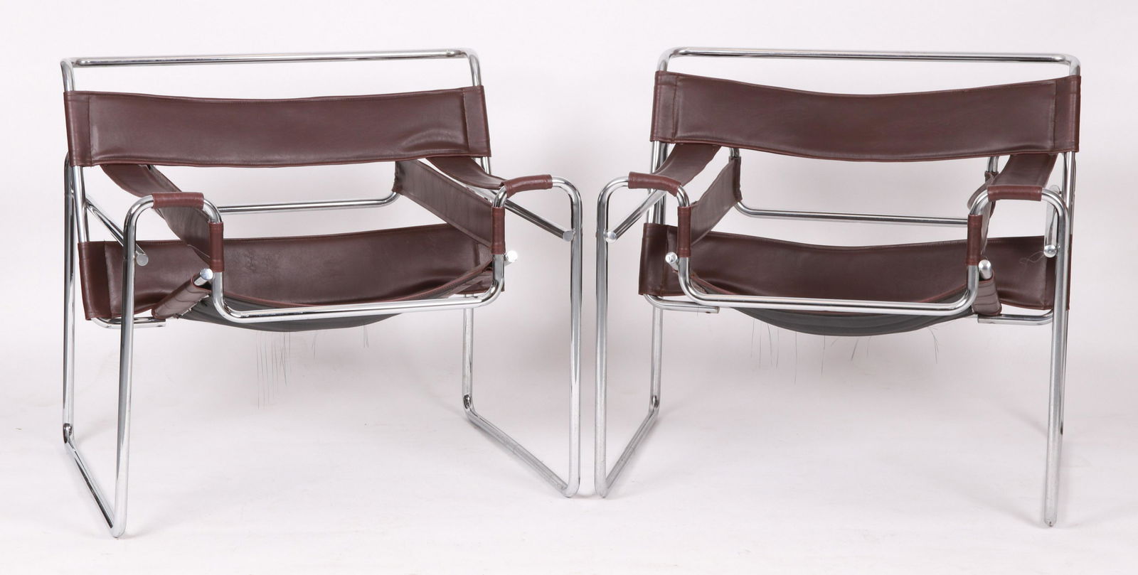 A Pair Of Marcel Breuer Wassily Style Chairs (1 of 7)