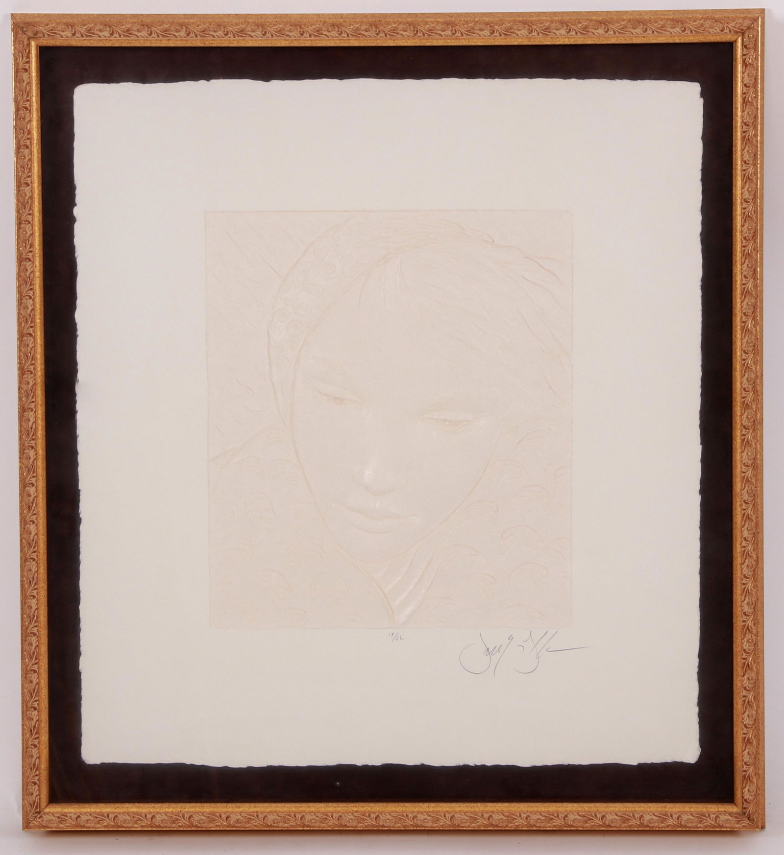 Frank Gallo, Embossed Paper Portrait (1 of 6)