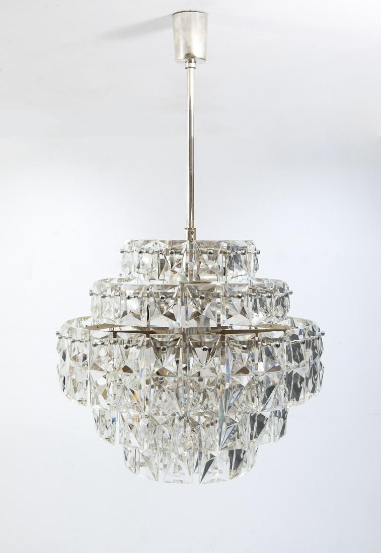 A Mid Century Kinkeldey Six Tier Chandelier (1 of 8)