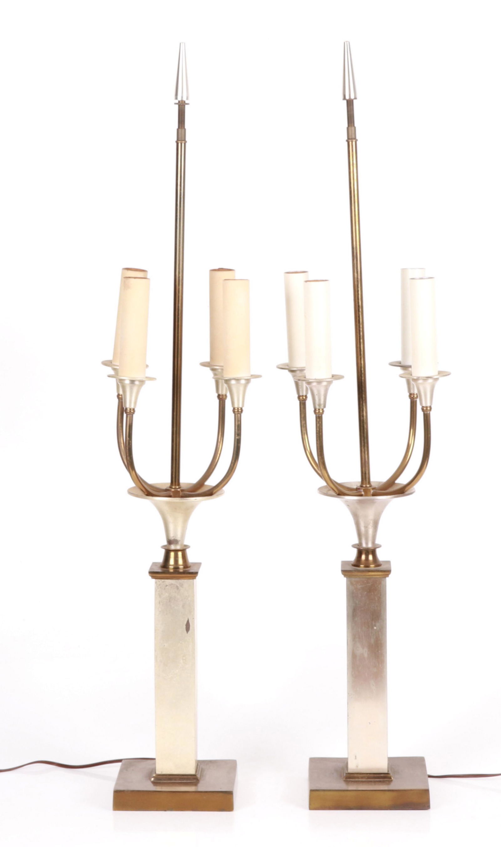 Style Of Tommi Parzinger, Two Table Lamps (1 of 8)