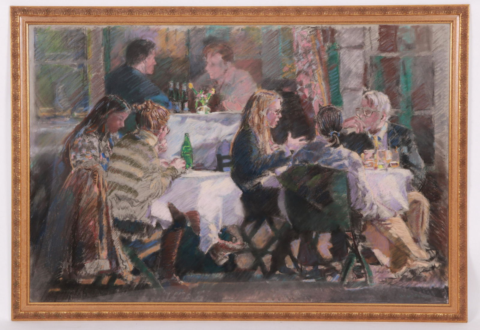 David L. Frame (20th century) Interior Scene (1 of 6)