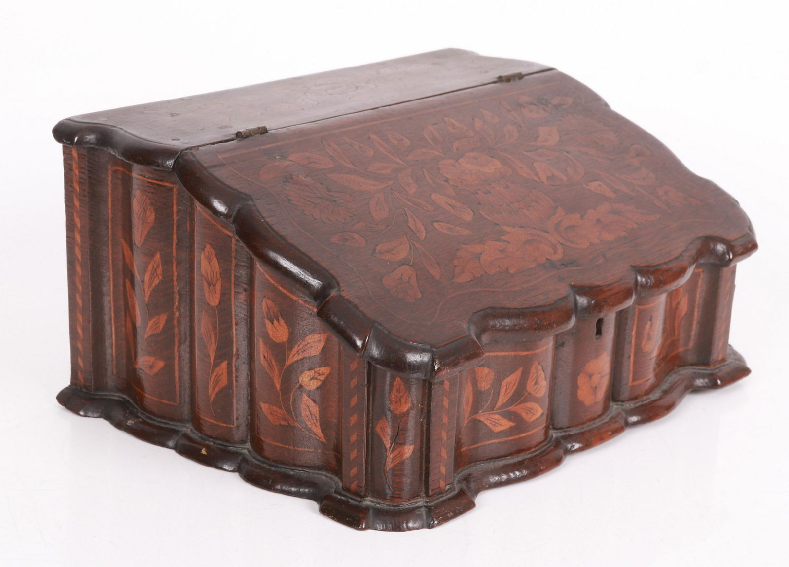 A Dutch Marquetry Work Box (1 of 8)