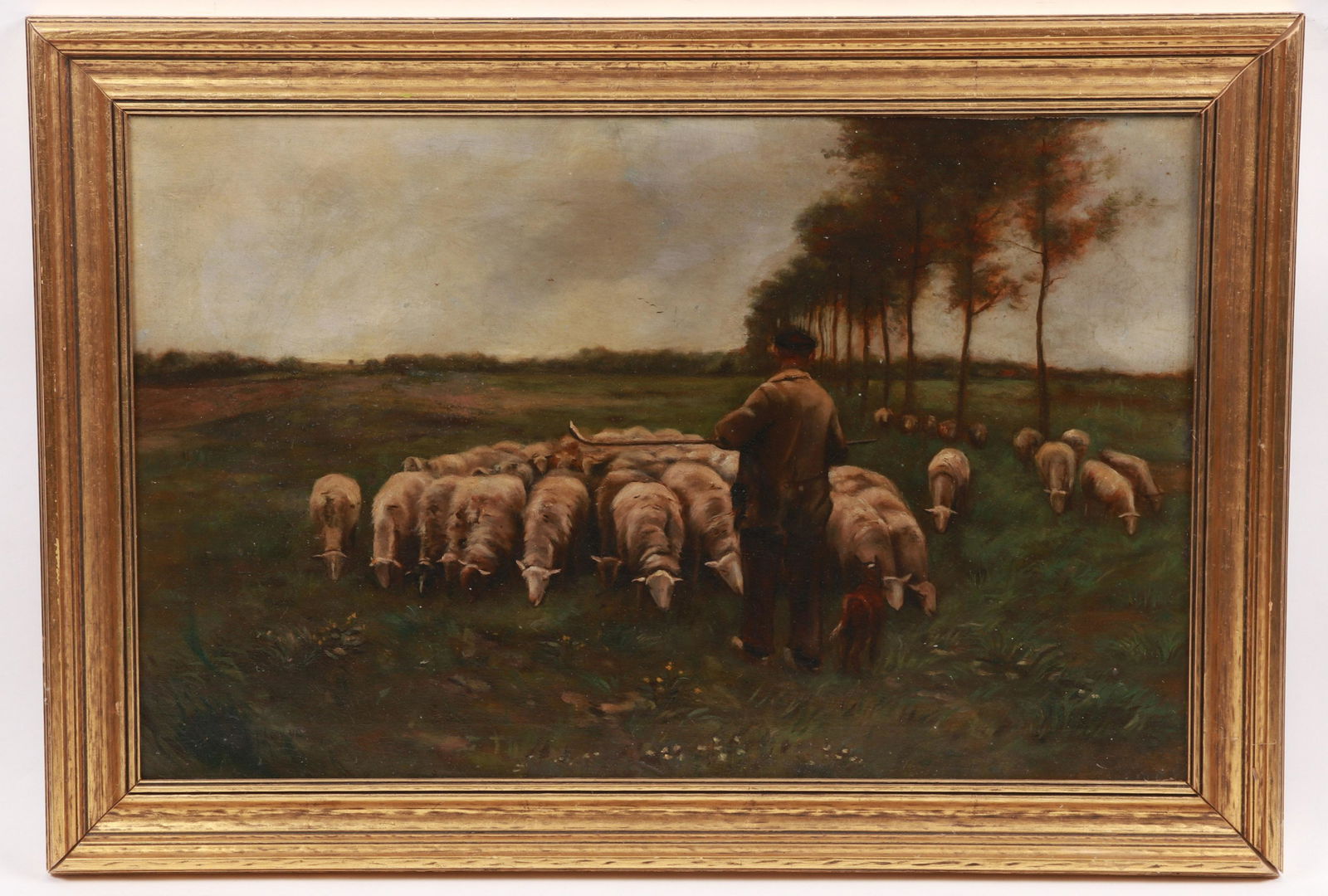 After Anton Mauve, Shepherd And His Flock (1 of 7)