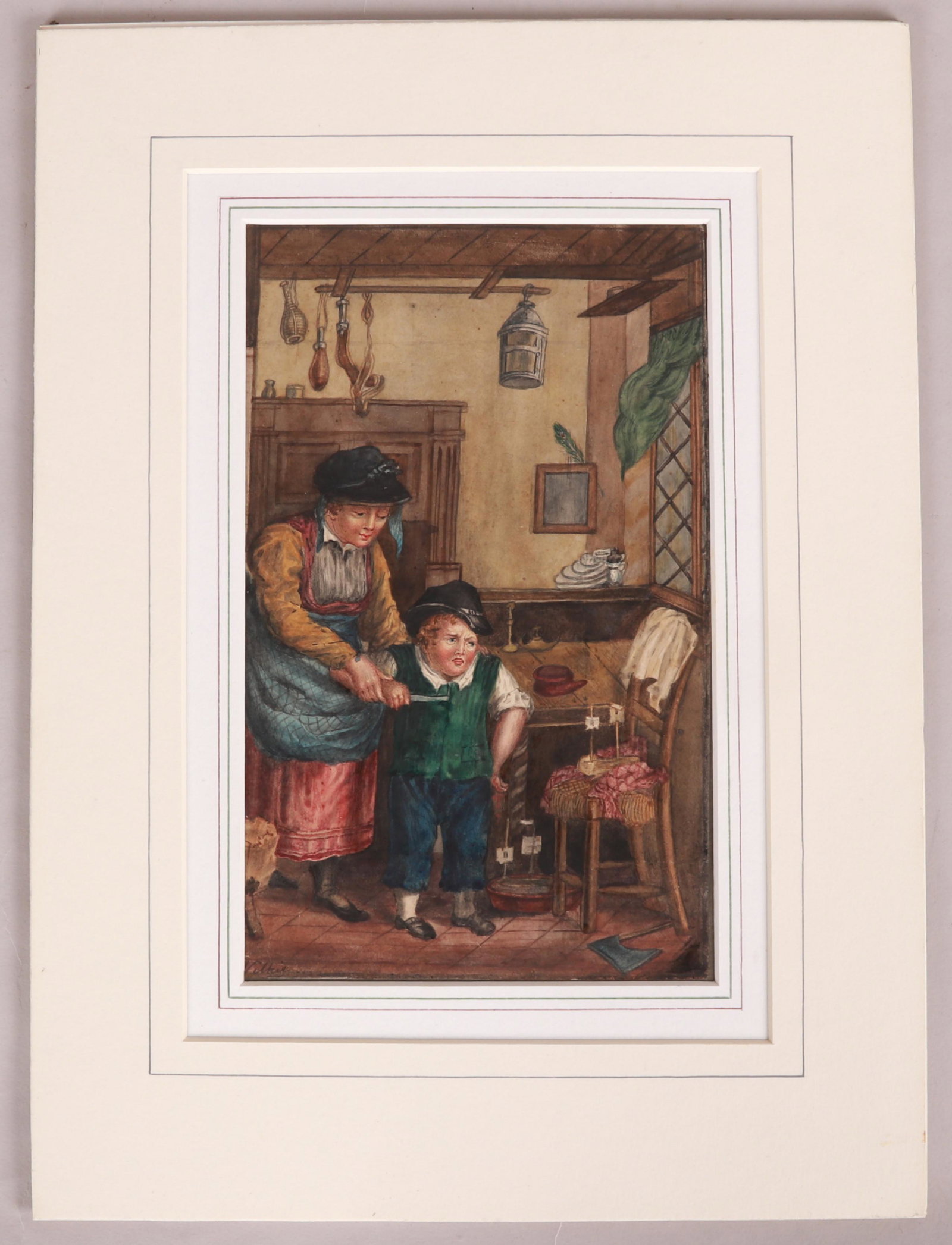 Manner of David Wilkie, The Young Ship Carver (1 of 8)